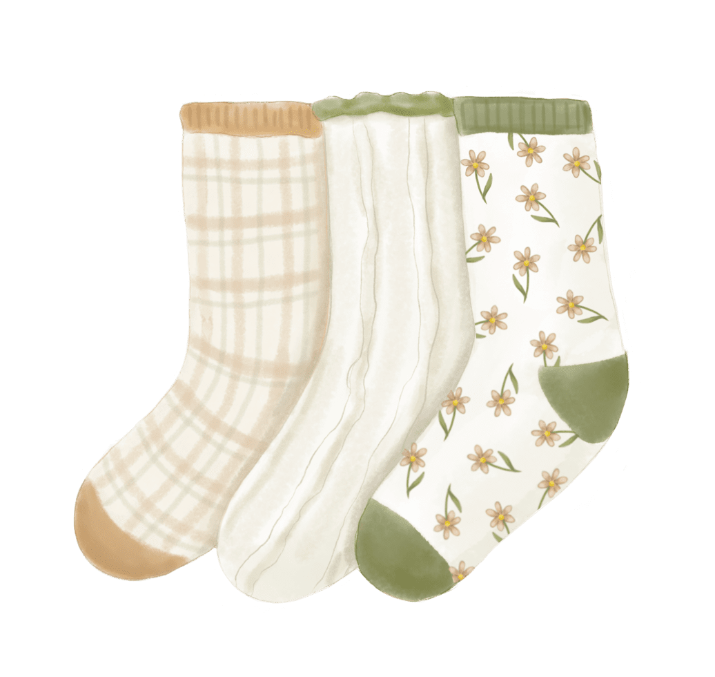 Sock cozy clipart clip art