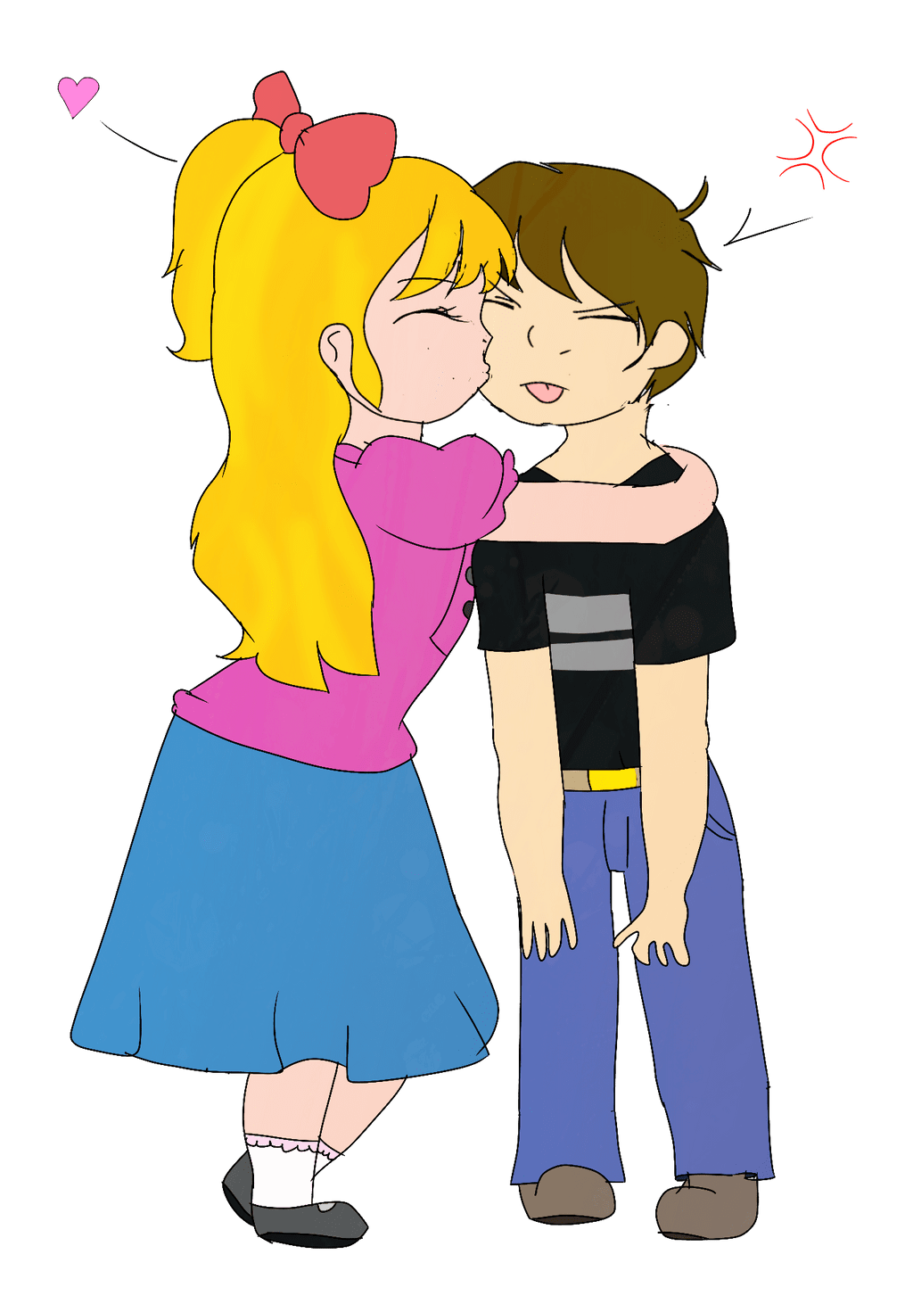 Kiss afton siblings by jounefr deviantart clipart free