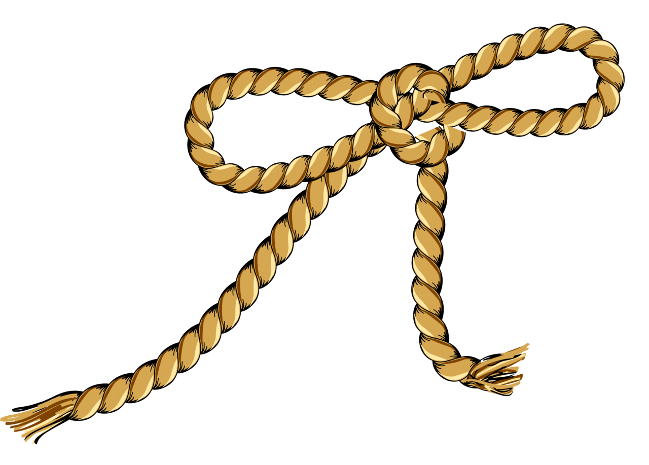 Rope pin page clipart transparent 3