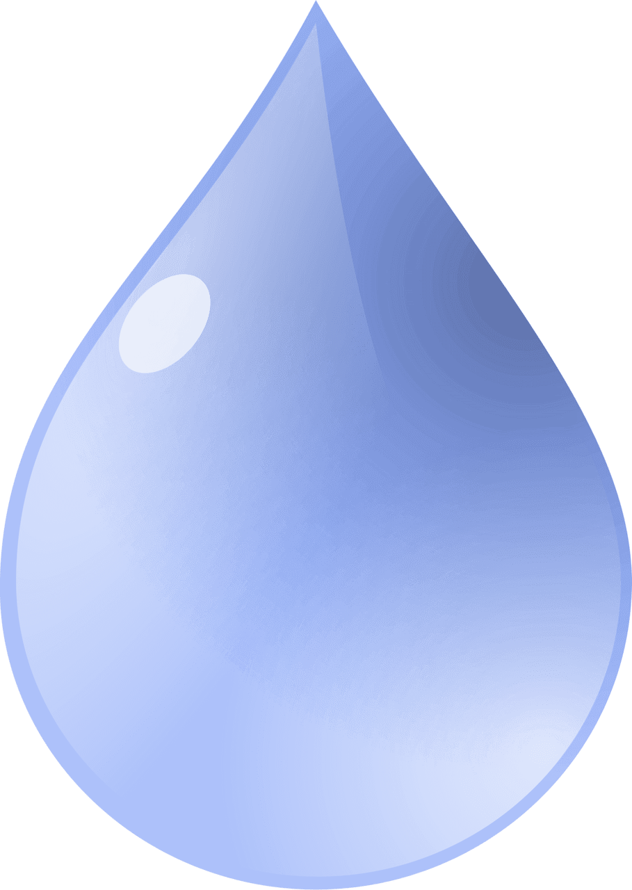 Water drop vector clipart images