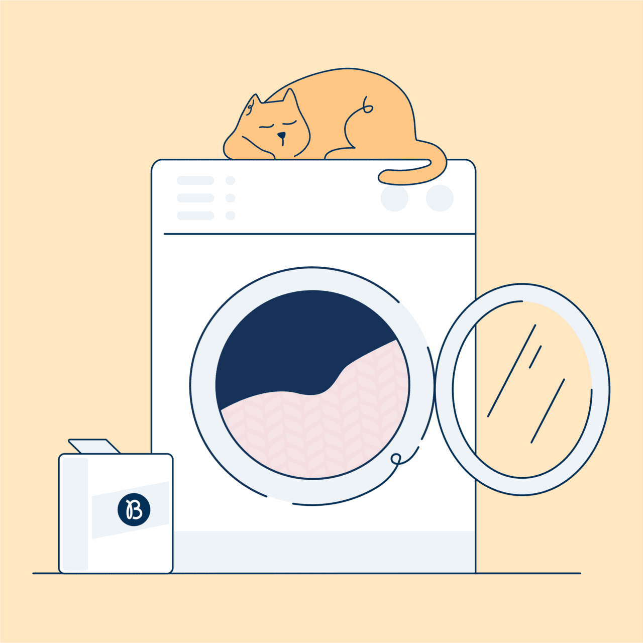 Laundry how to dry weighted blanket clipart logo