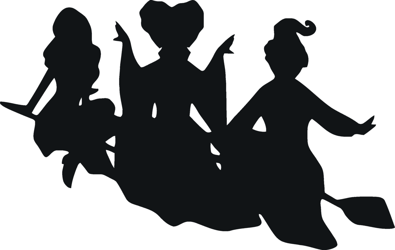 Hocus pocus sanderson sisters halloween clipart cricut cartoons clip art