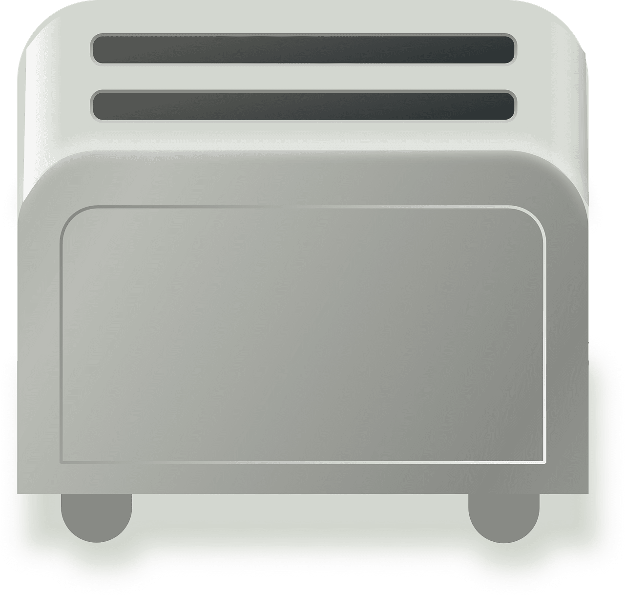 Toaster breakfast kitchen vector graphic clipart