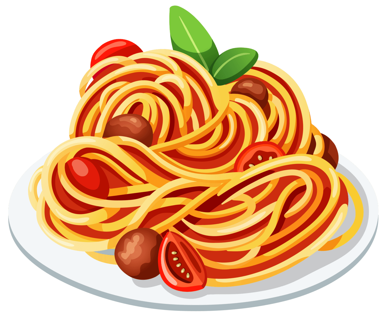 Pasta pin page clipart free