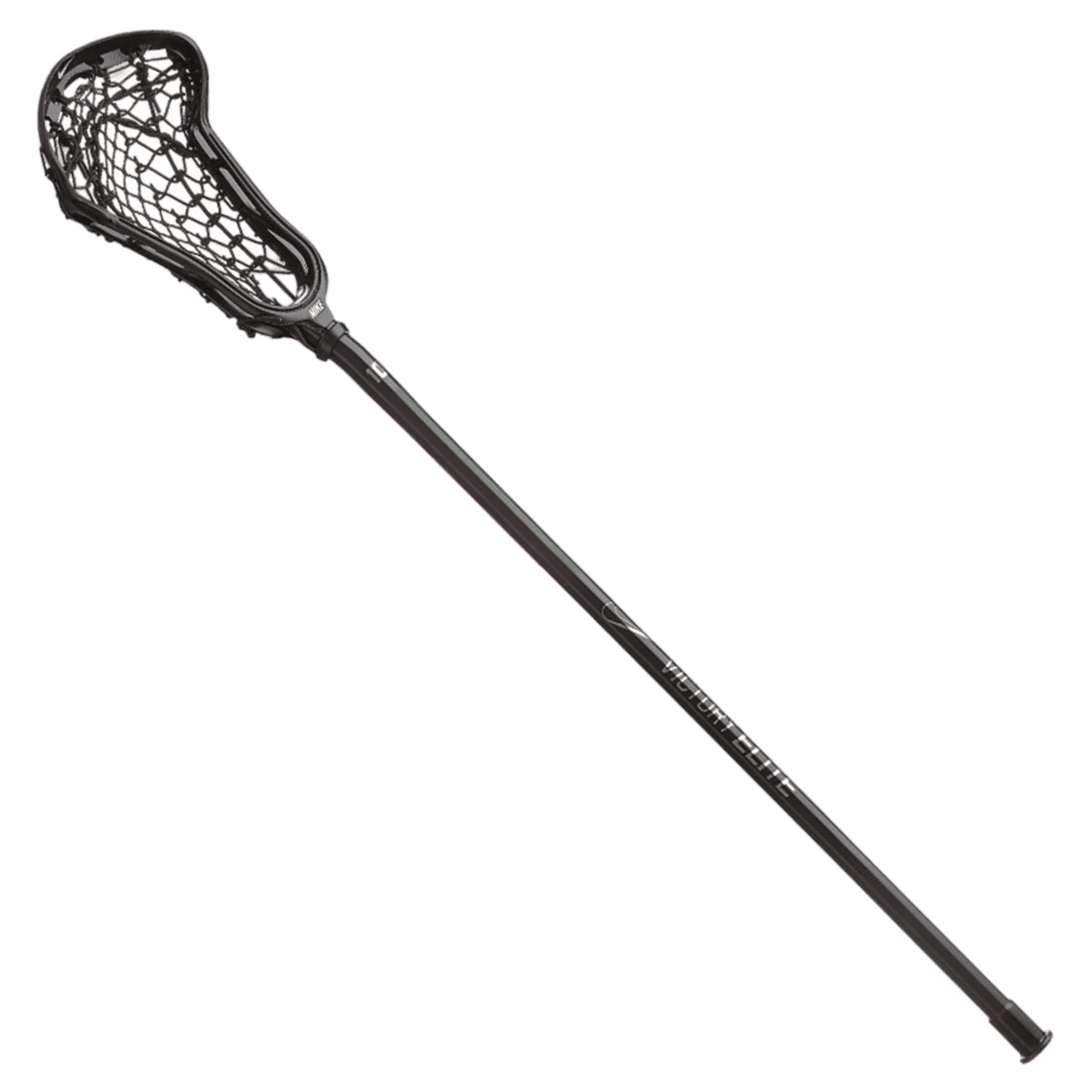 Lacrosse stick nike women victory elite plete in black grey clipart background