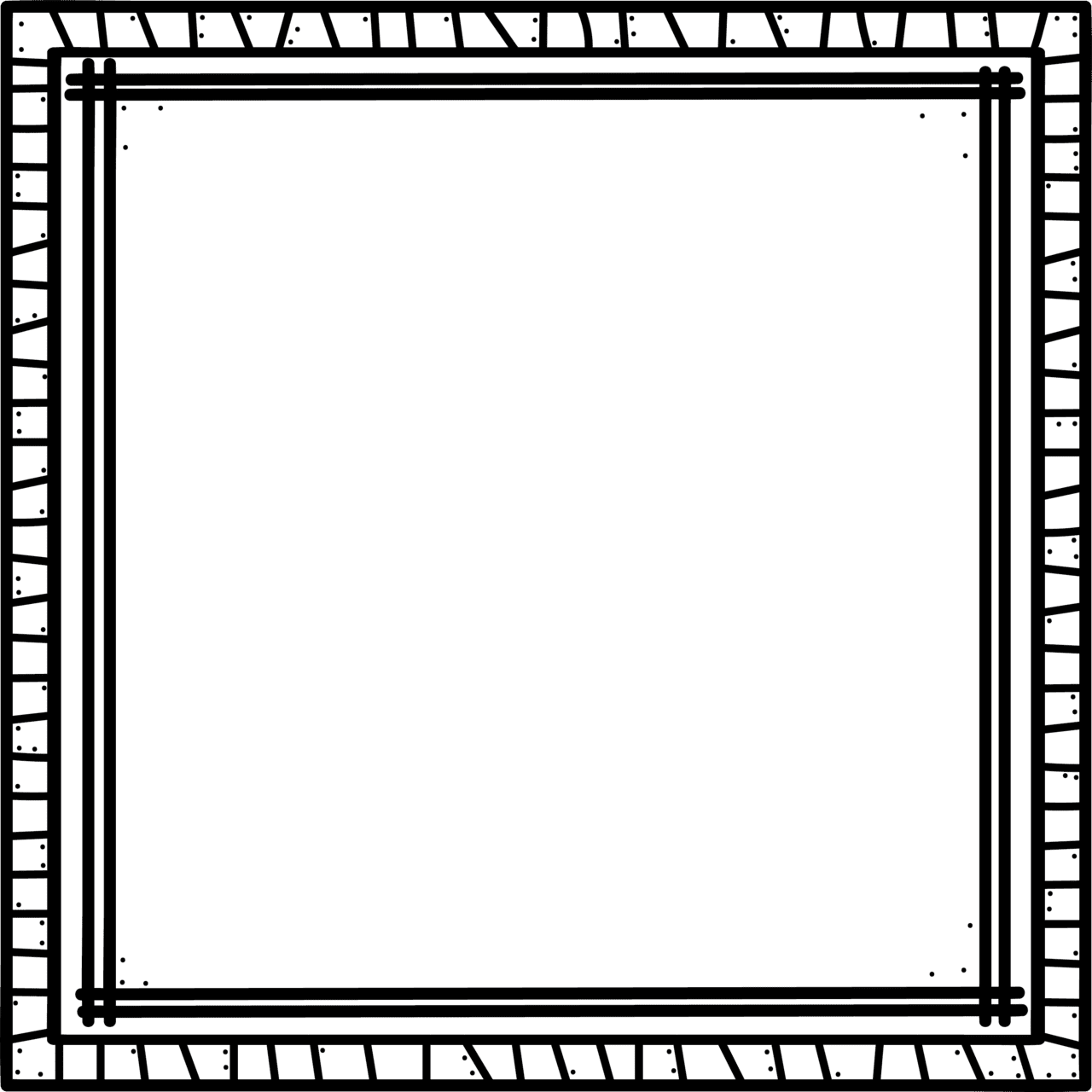 Square pin page clipart transparent 2