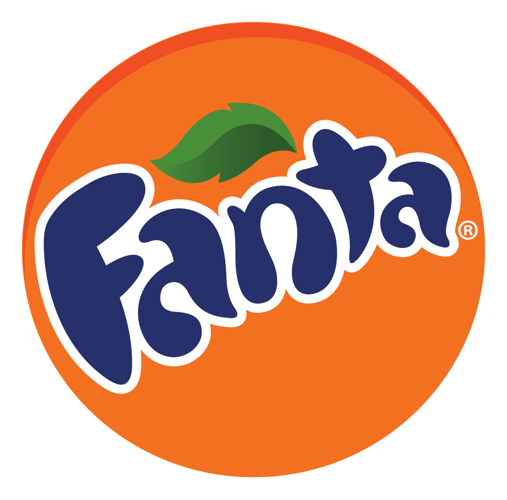 Soda fanta logo clipart