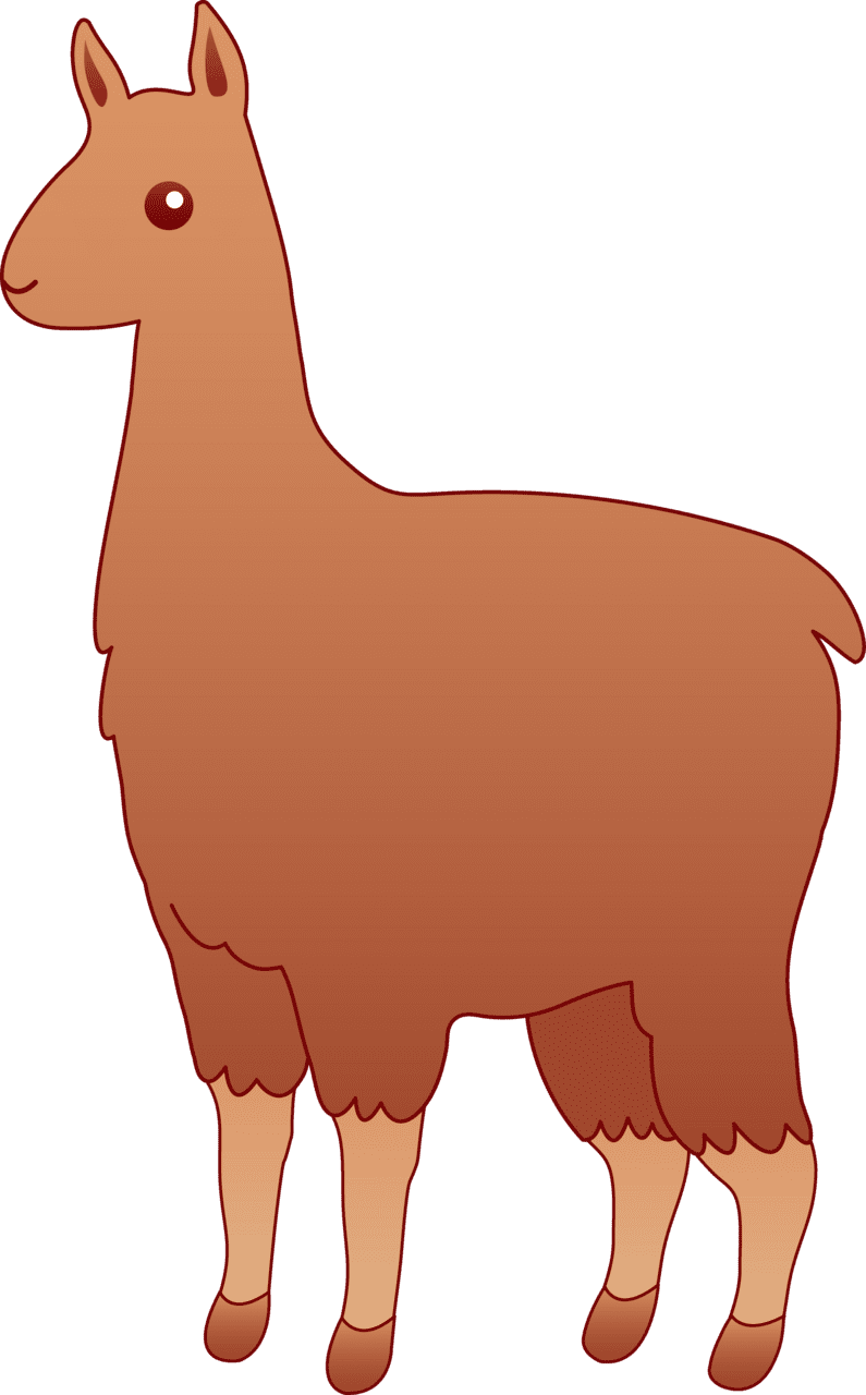 Llama clipart free