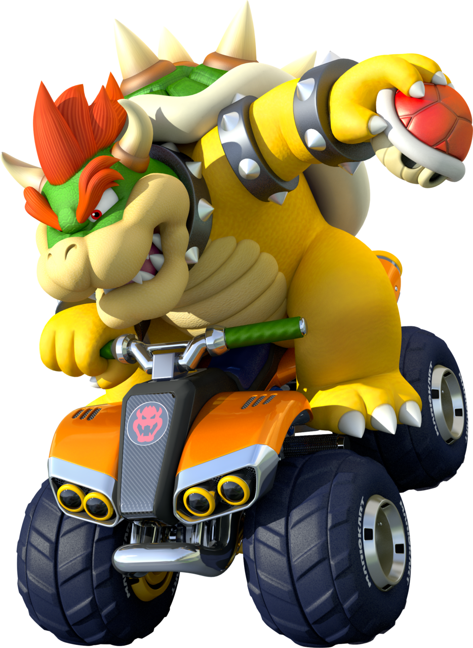 Monster truck mario kart clipart logo