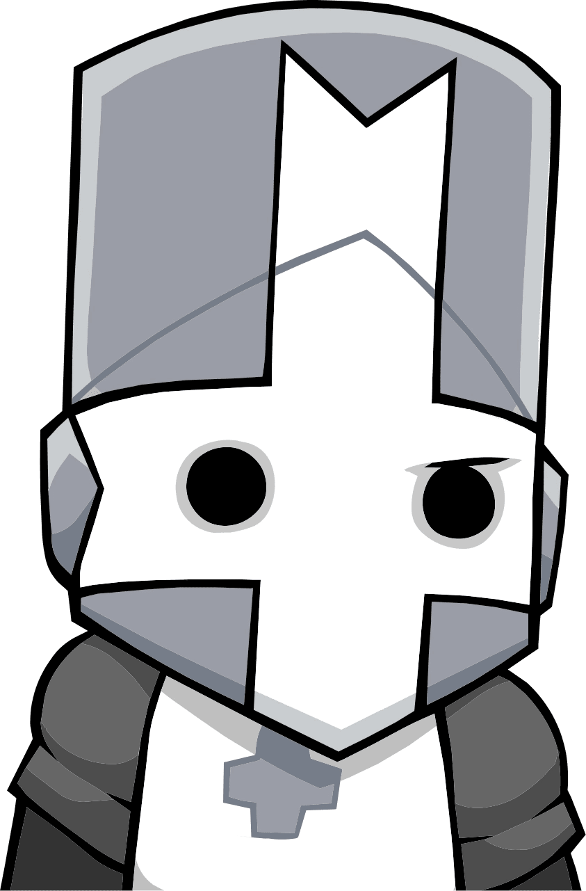 Gray knight clipart image