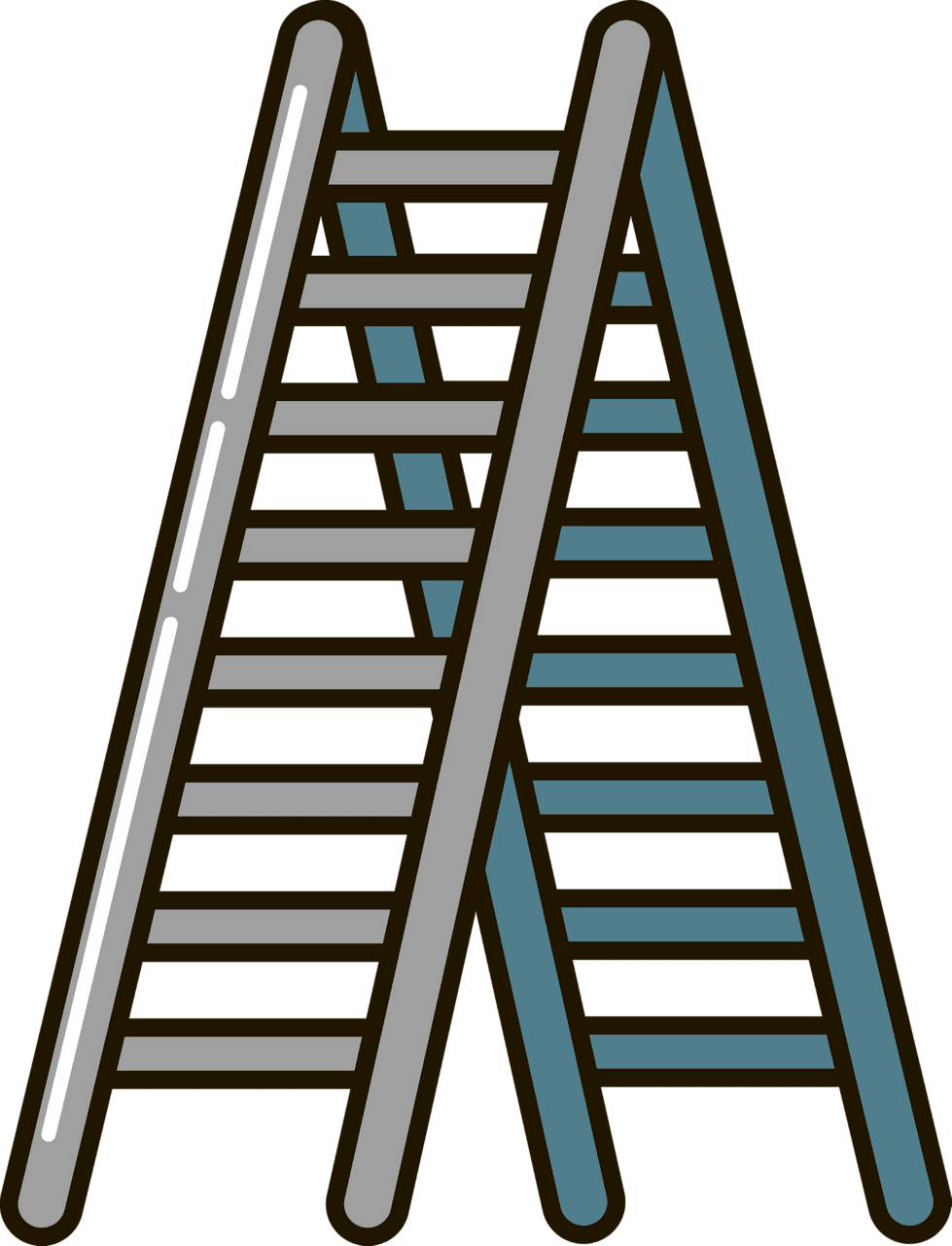 Ladder vector clipart images 2