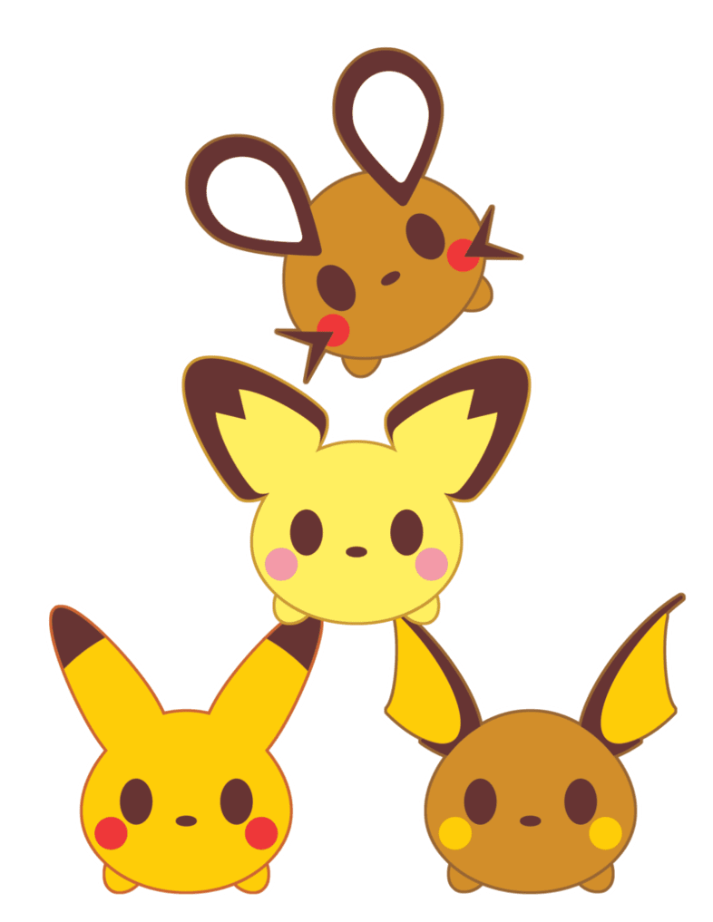 Pikachu tsum pika family by itachi roxas deviantart clipart logo