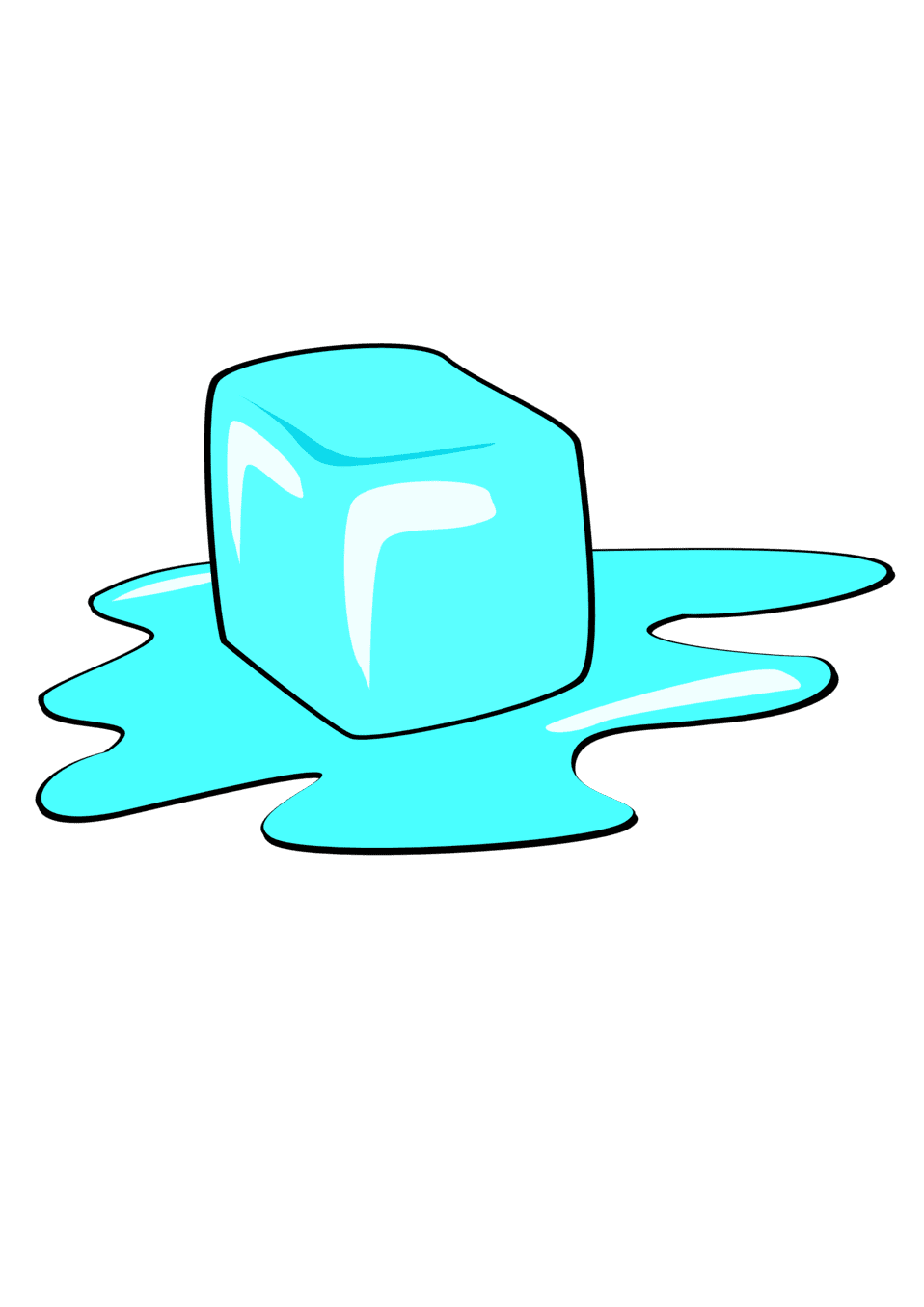 Clipart image ice cube id