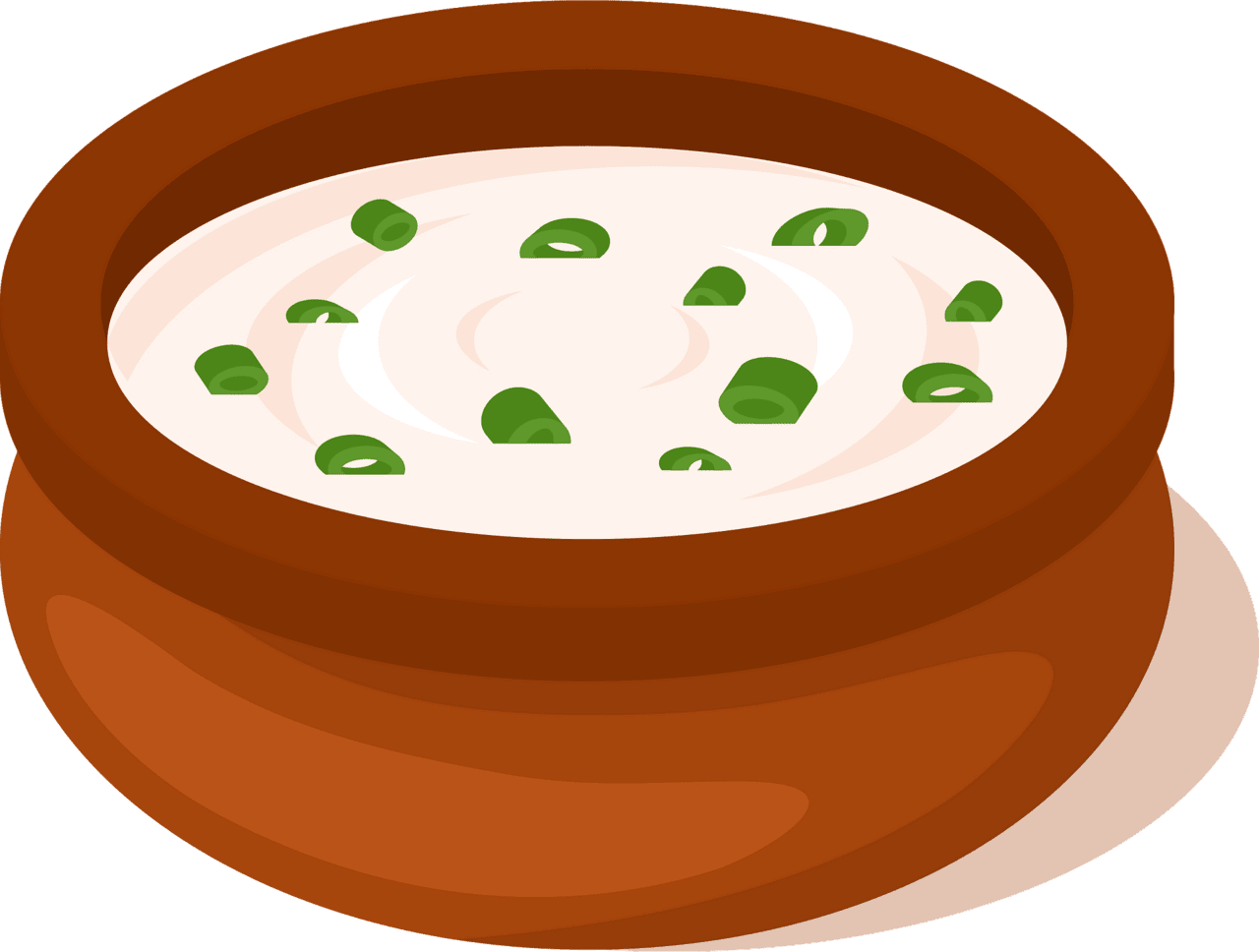 Cream soup vector clipart images