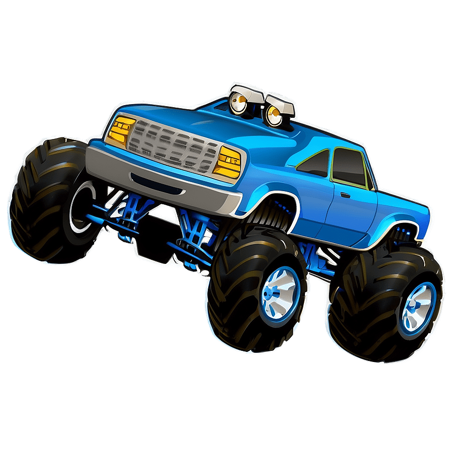 Monster truck images page clipart