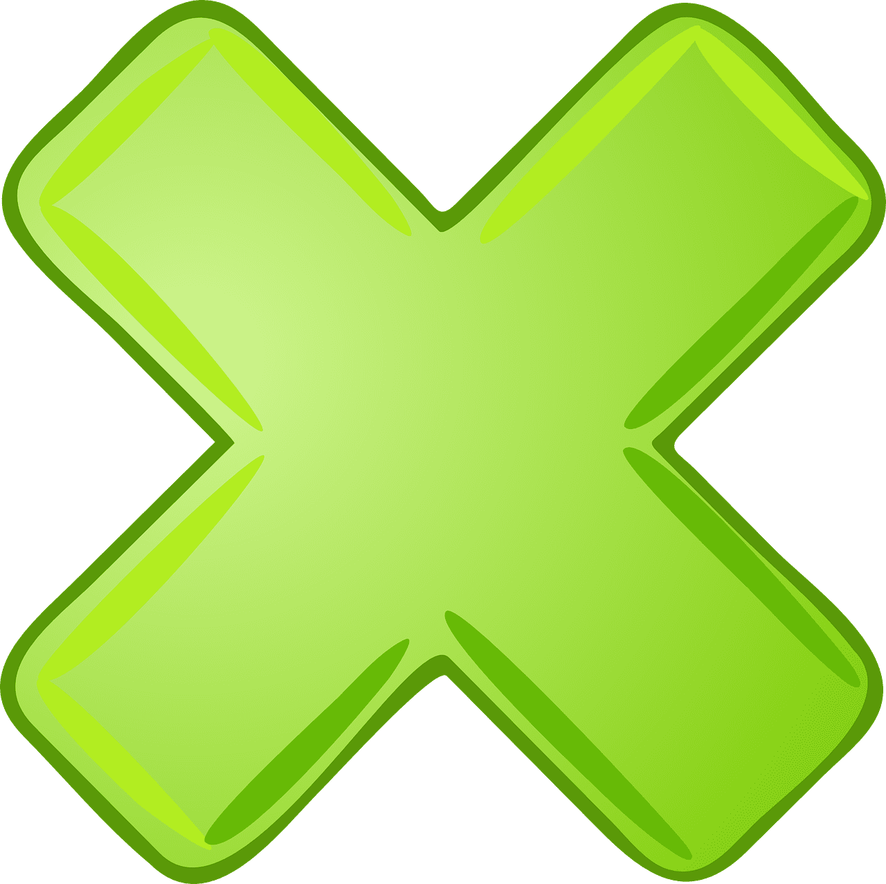 Multiply cancel abort sign image from clipart