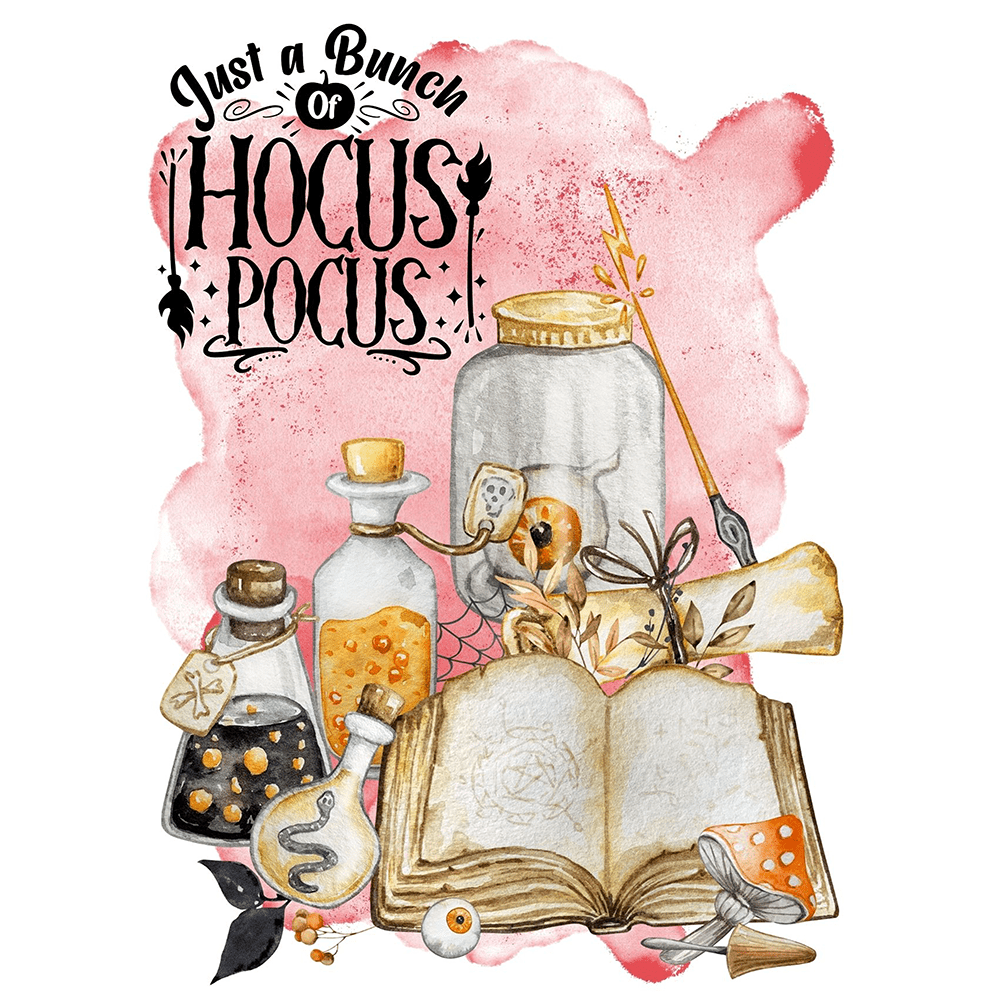 Hocus pocus clipart logo