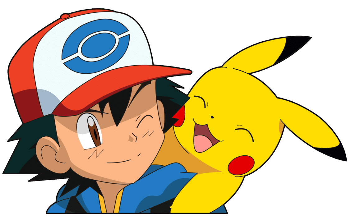 Ash pikachu pokemon clipart clip art