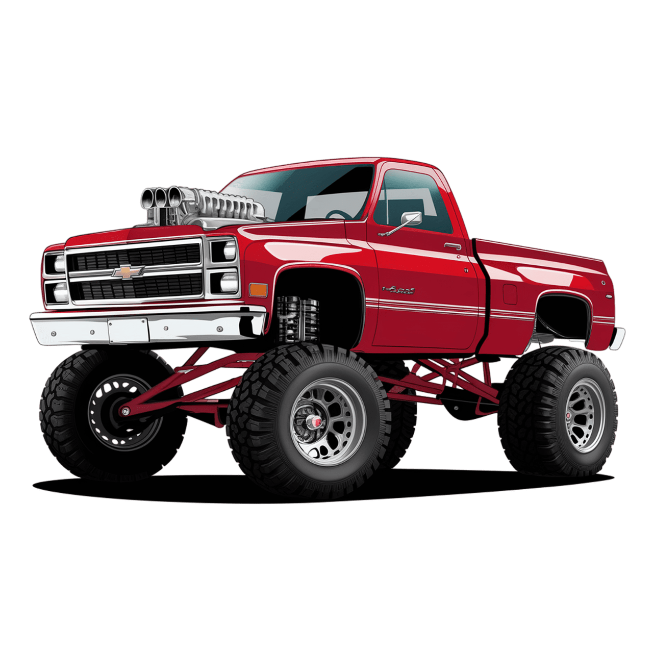 Monster truck images clipart