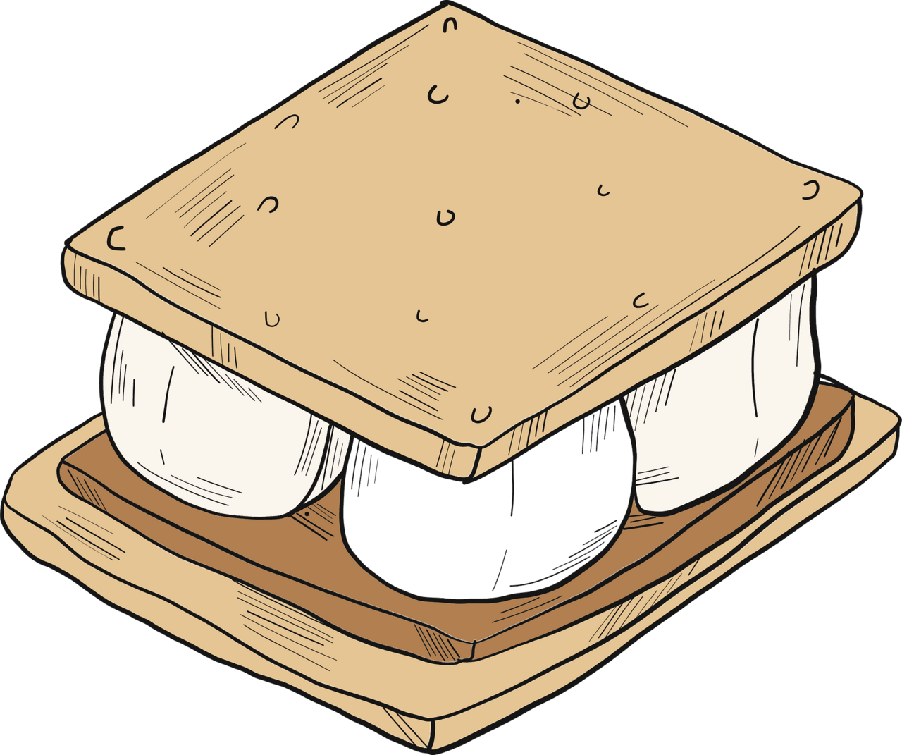 Smores smore vector clipart images
