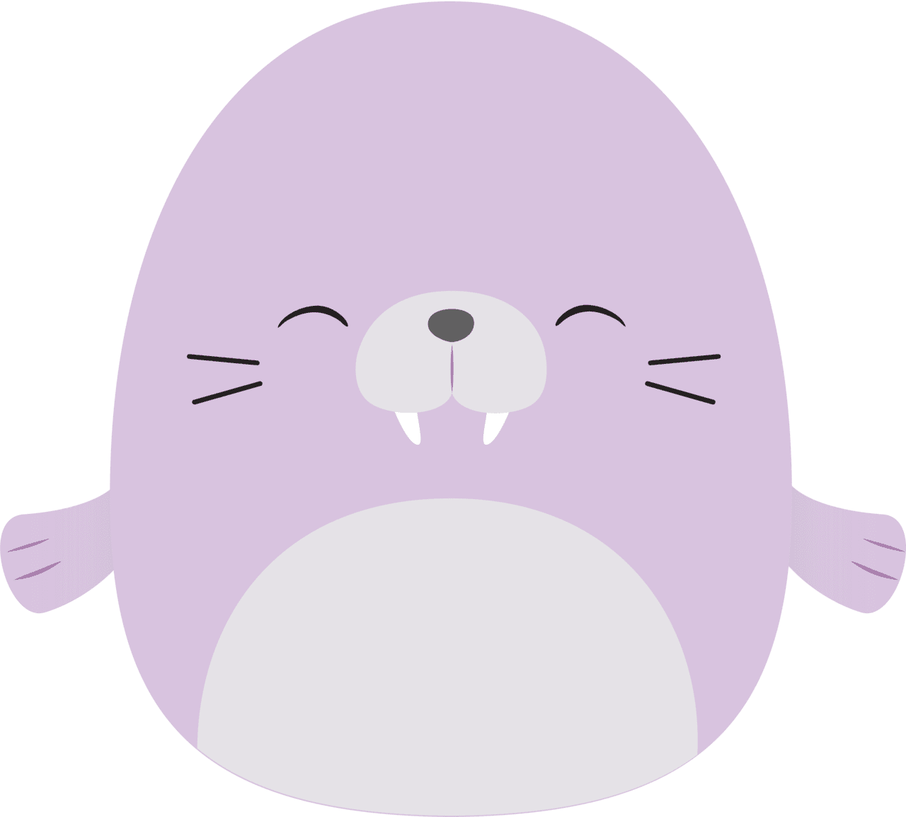 Seal squishmallows clipart photo