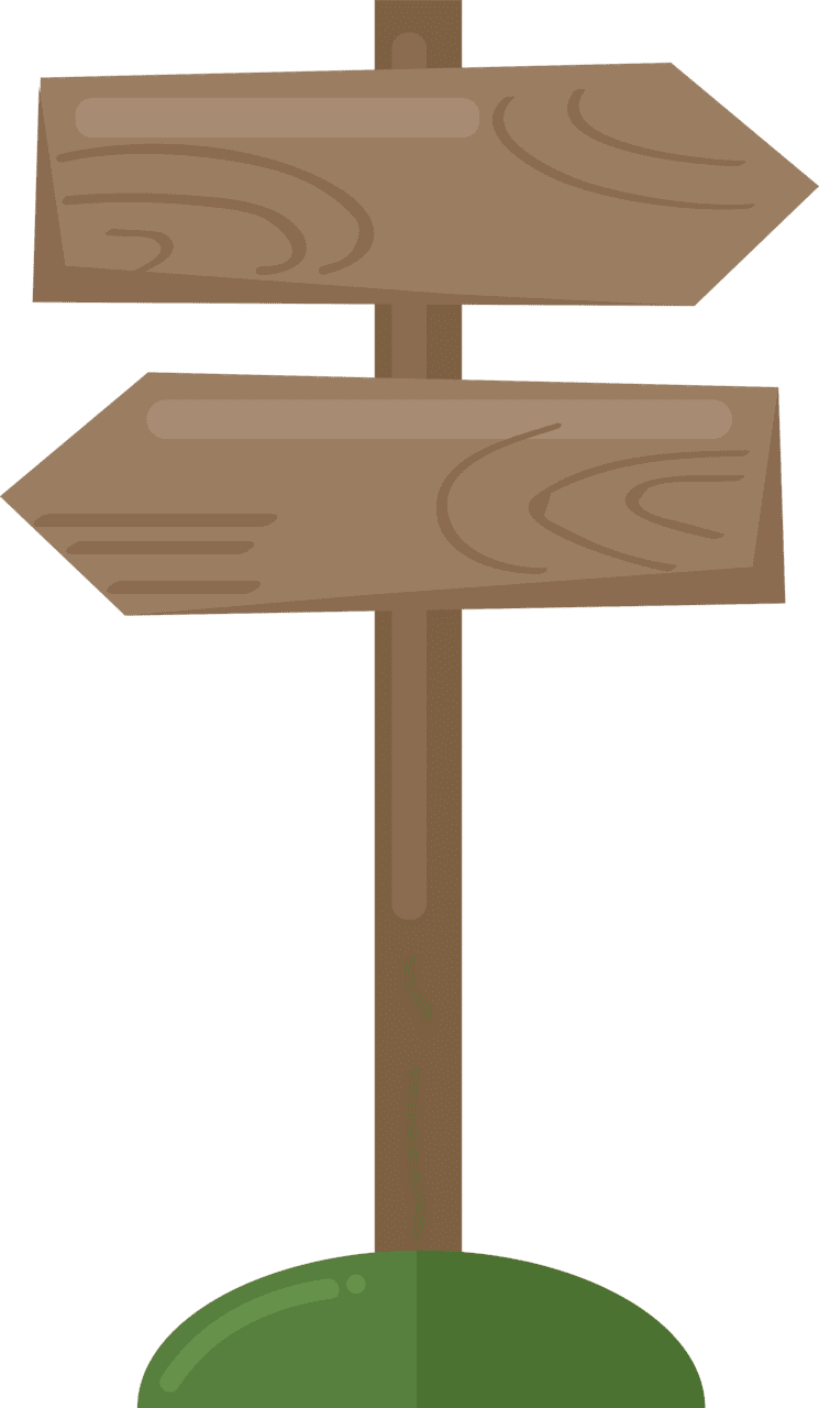 Wood sign vector clipart images