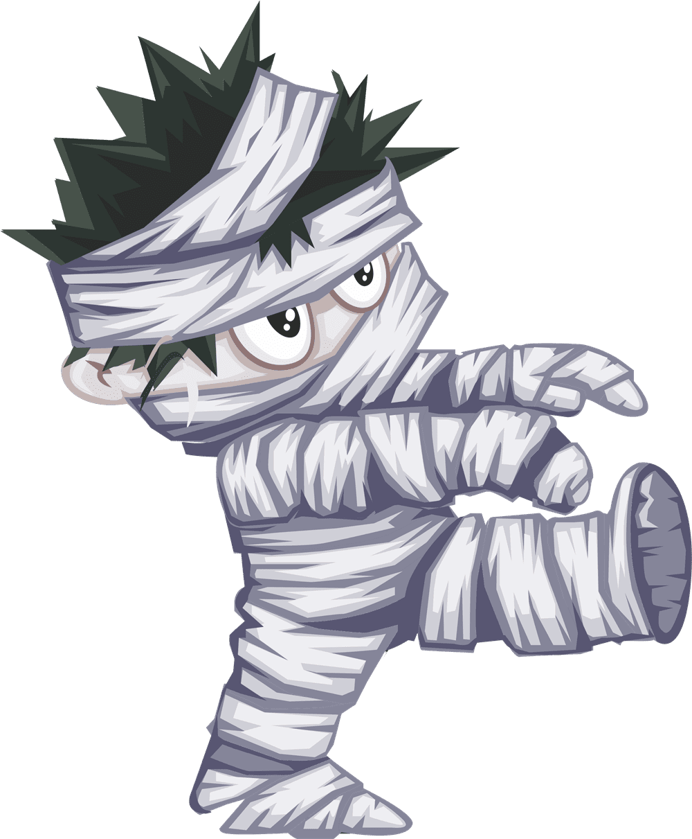 Halloween mummy clipart photo