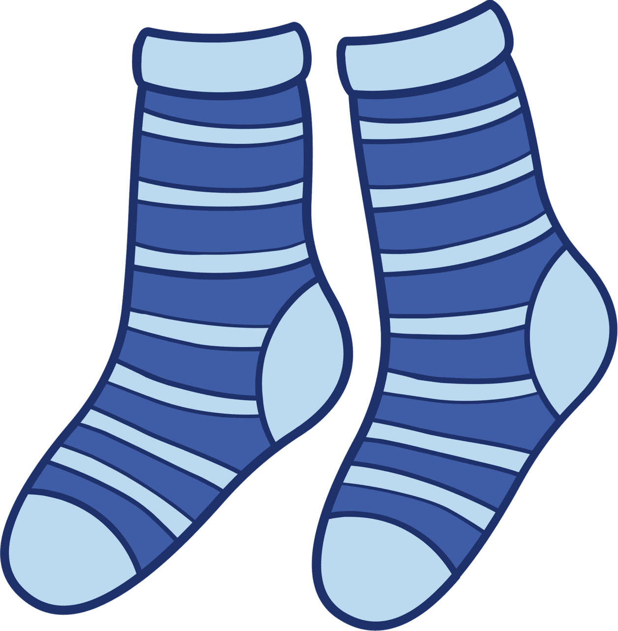 Sock vector clipart images