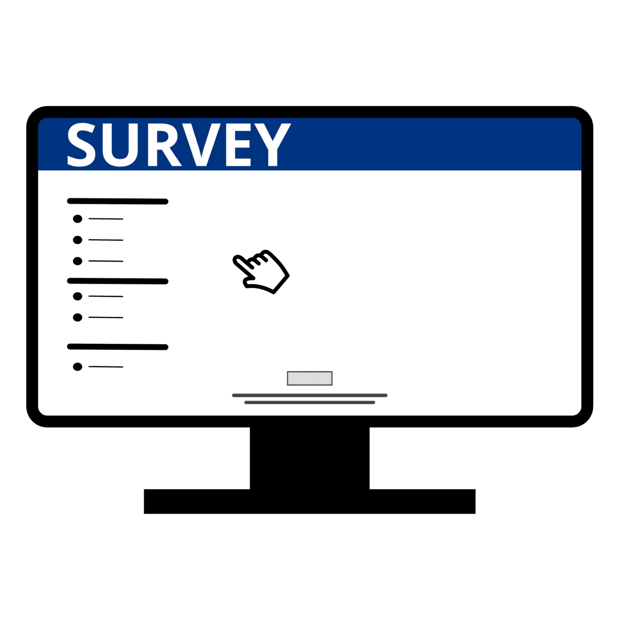 Line survey or logo clipart