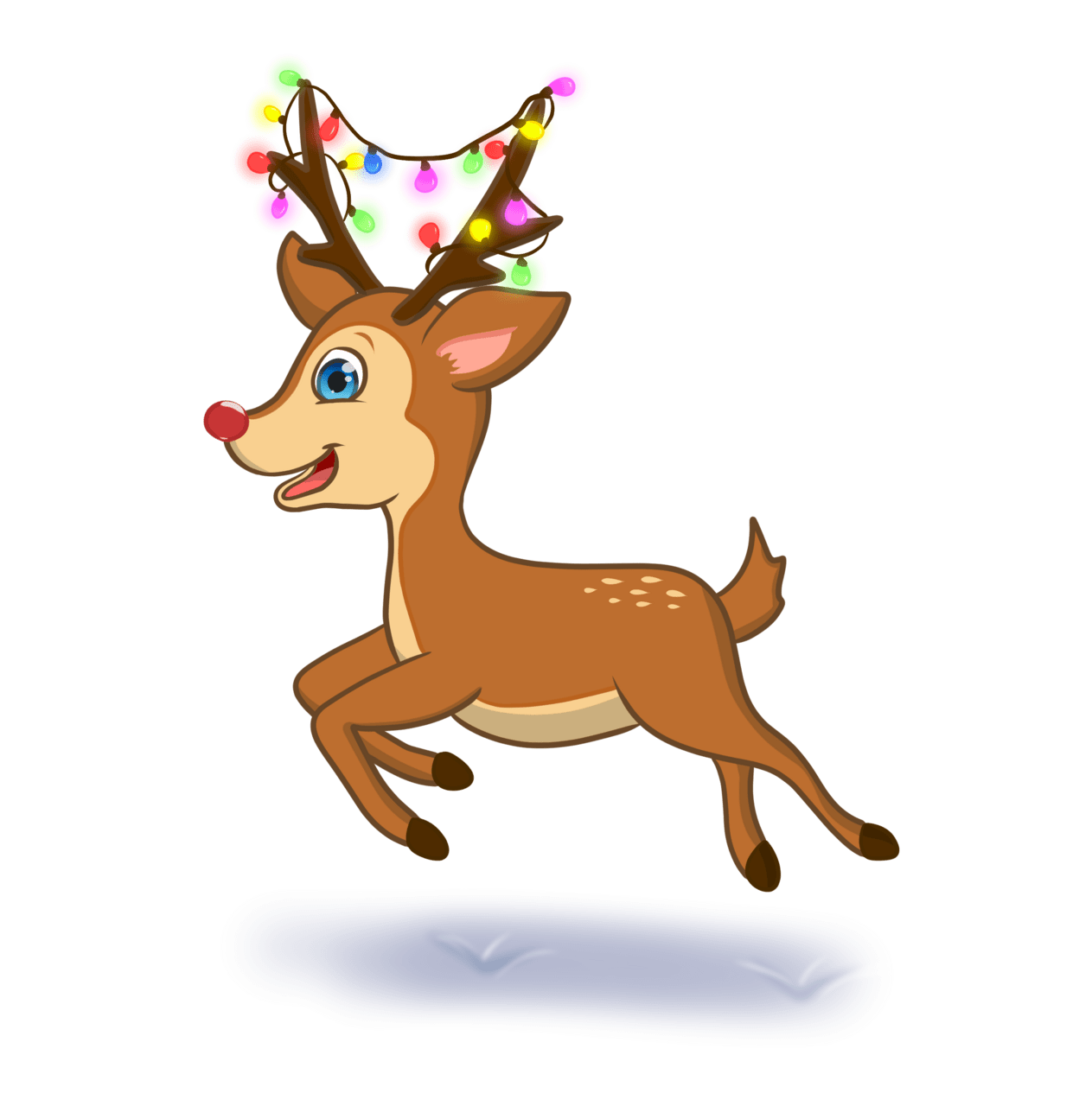 Rudolph what included christmas elf penpal clipart clip art