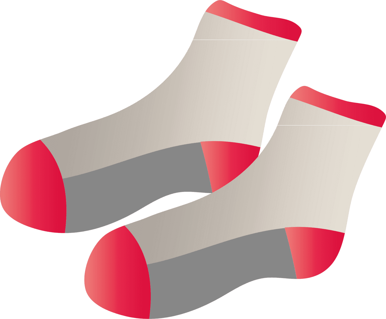 Sock vector clipart images 5