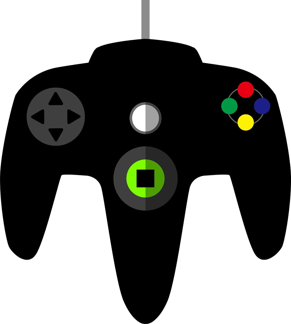 Video game controller vector clipart images 4