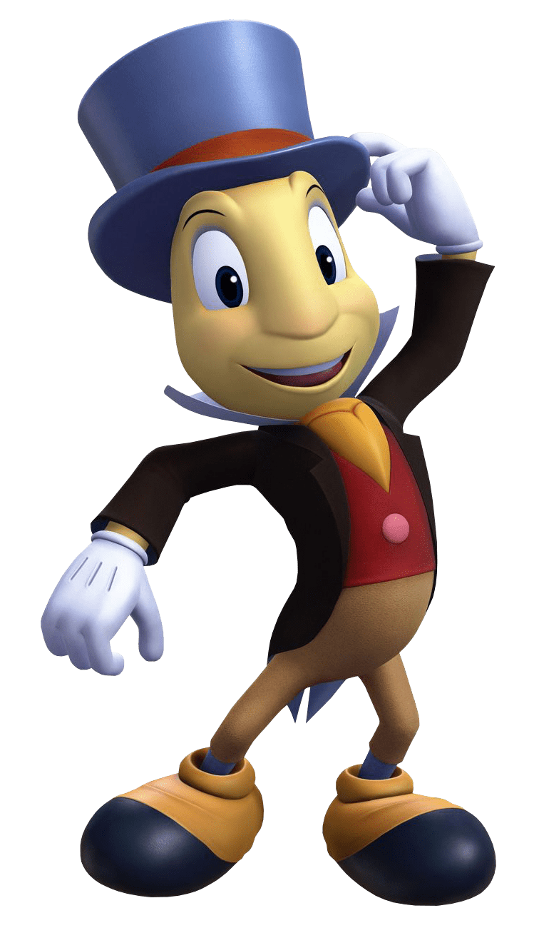 Top hat jiminy cricket clipart clip art