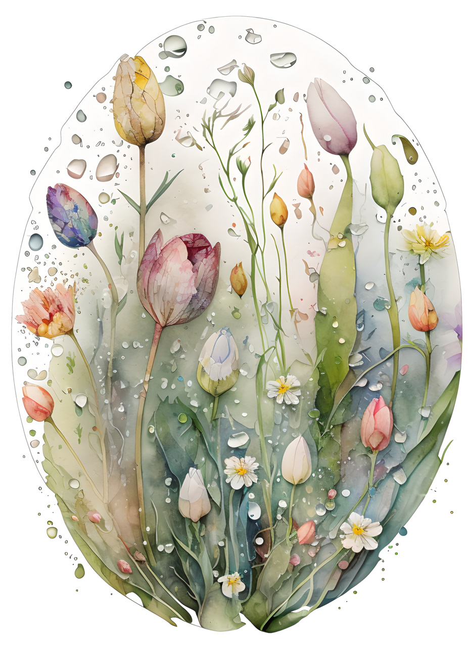 Wildflower pin page clipart logo 3