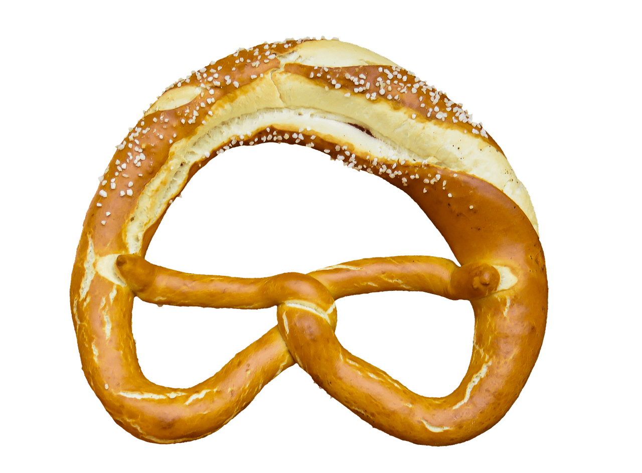 Pretzel clip snack treat baked good clipart free