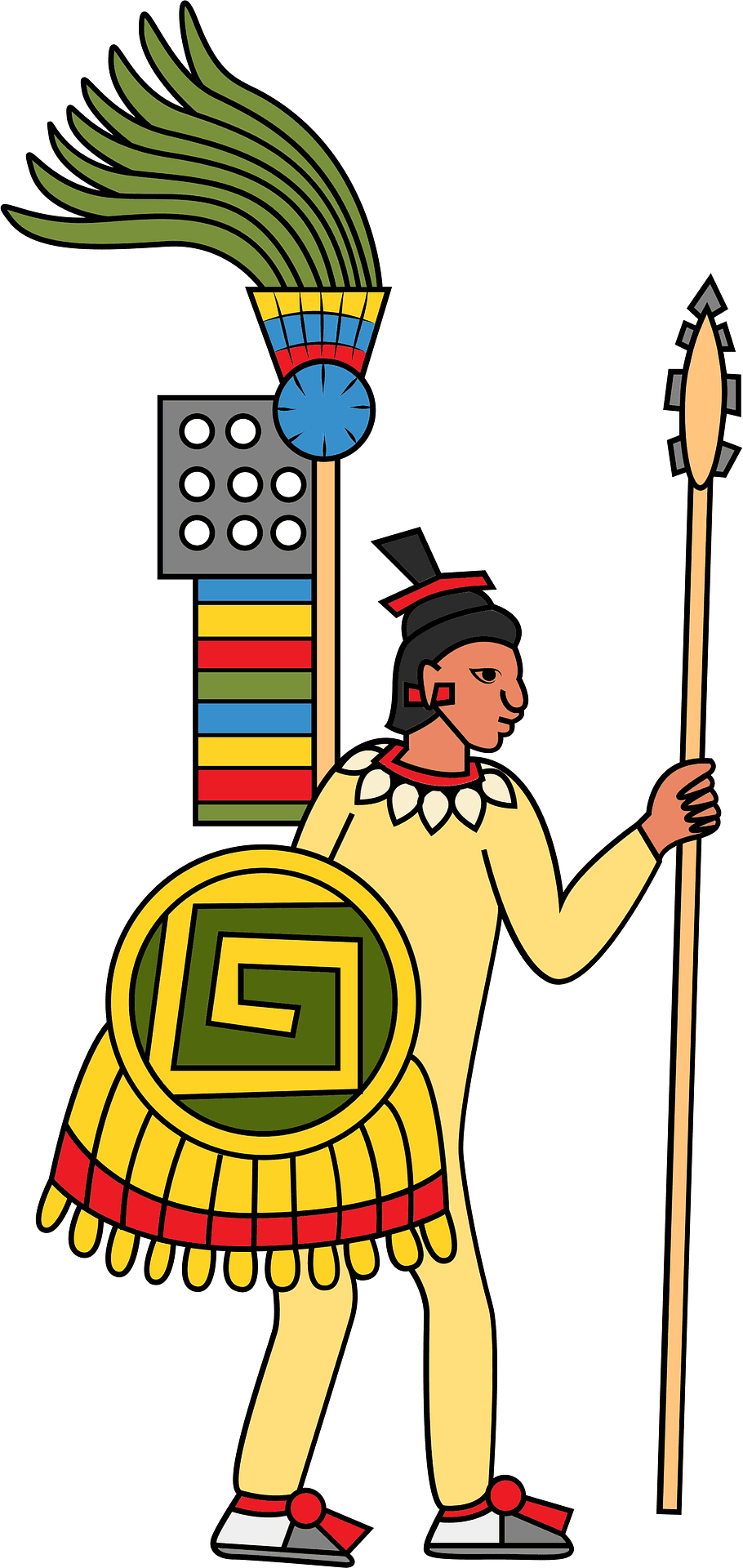 Ancient history aztec clipart bundle photo