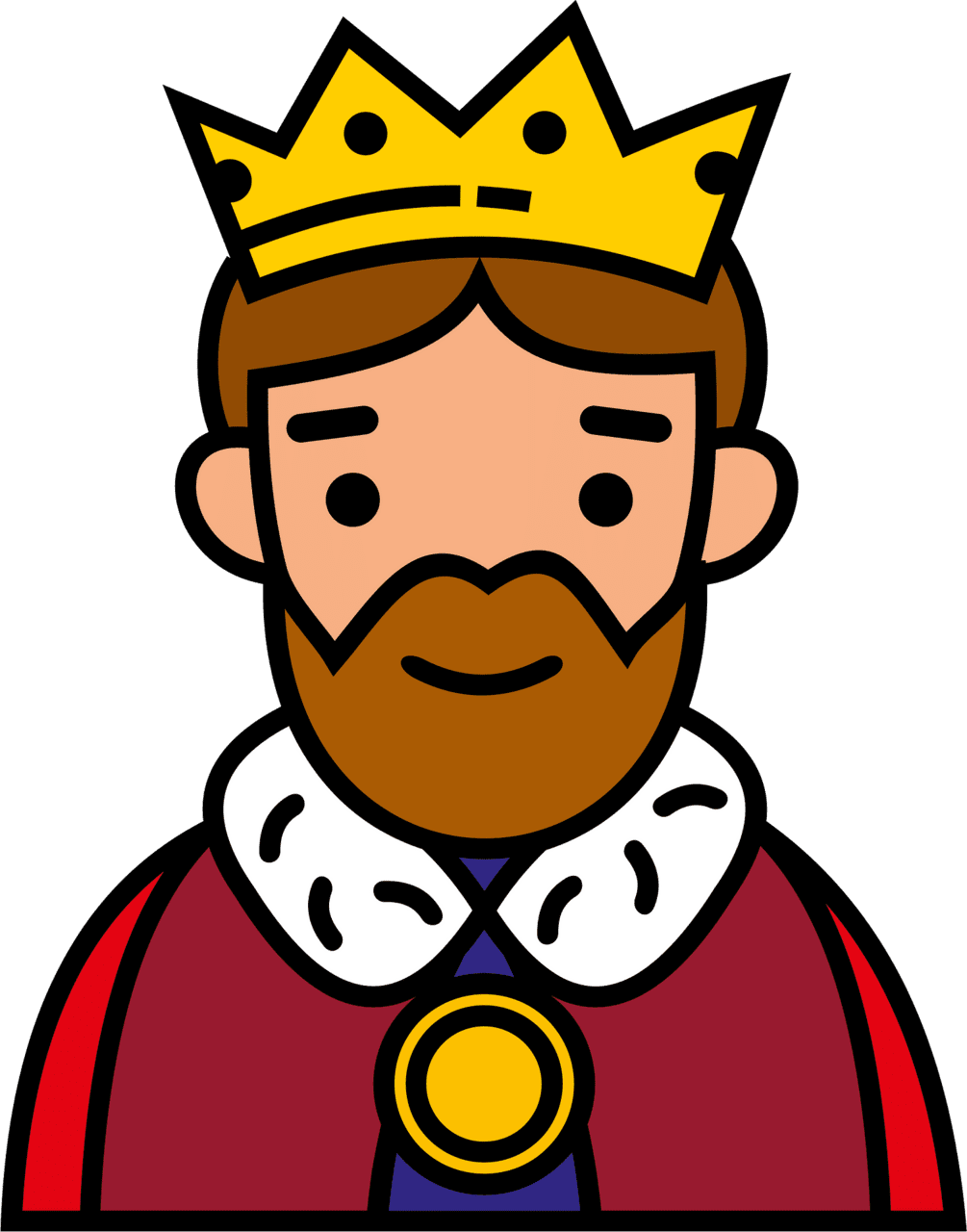 King vector clipart images