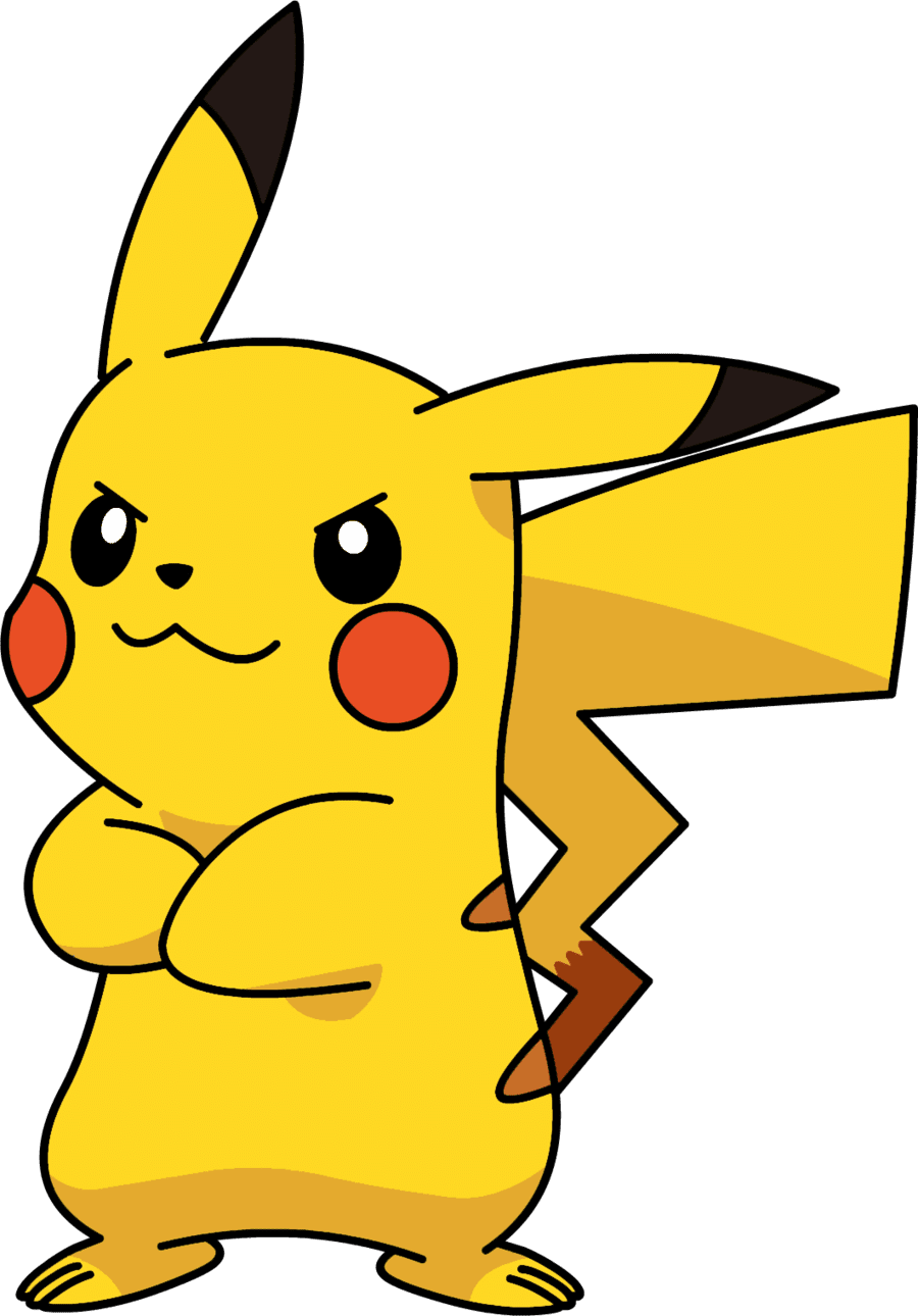 Pikachu pany clipart free