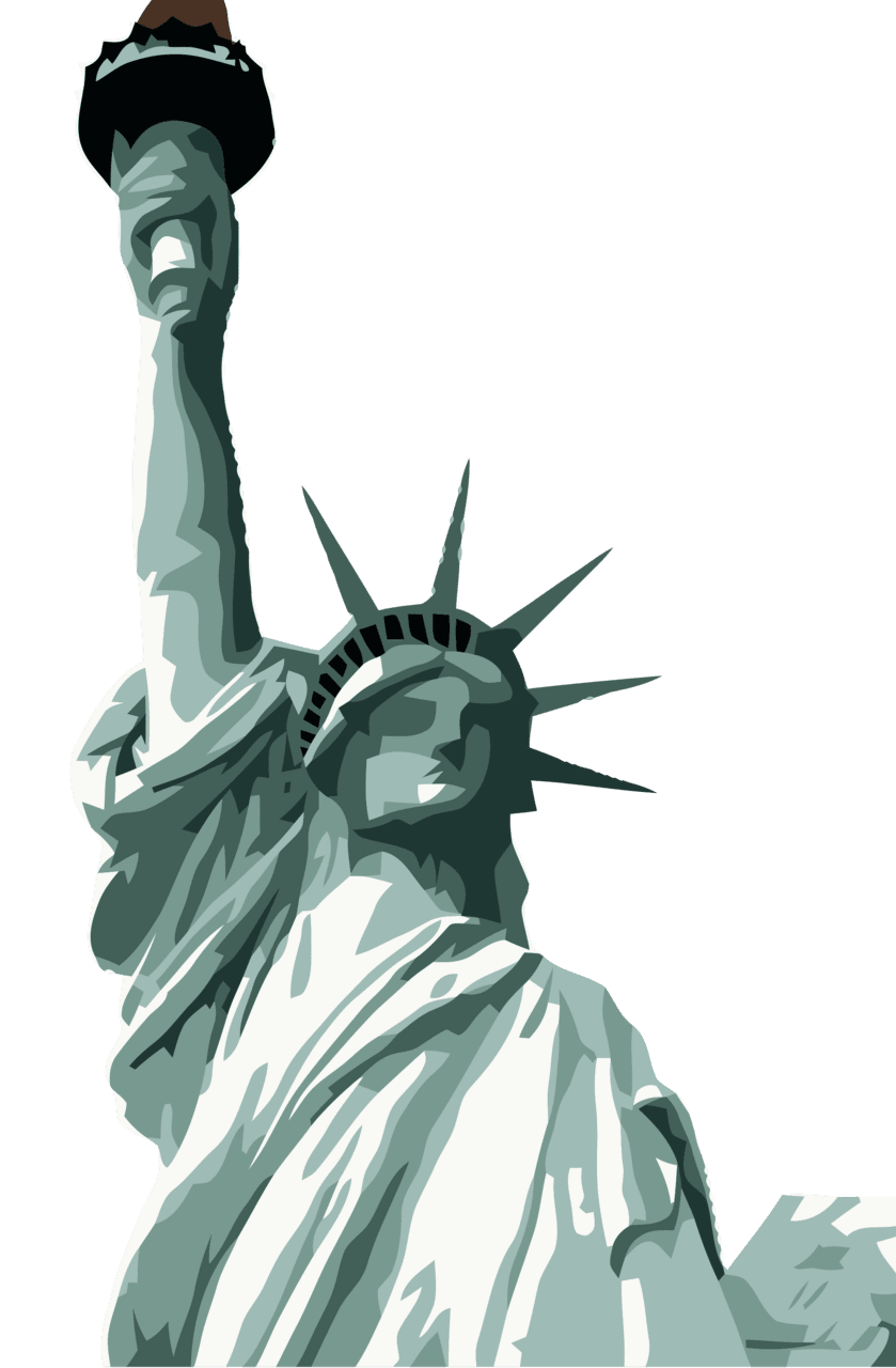 New york statue of liberty clipart clip art