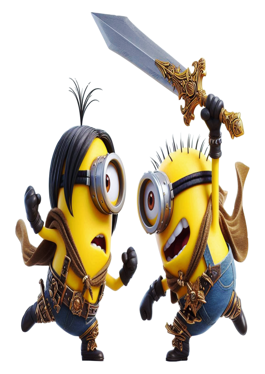 Minion clipart vector 3