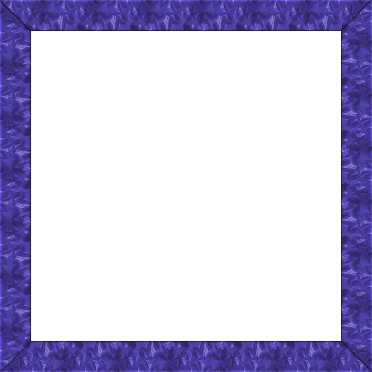 Square frame with mitered corners clipart vector