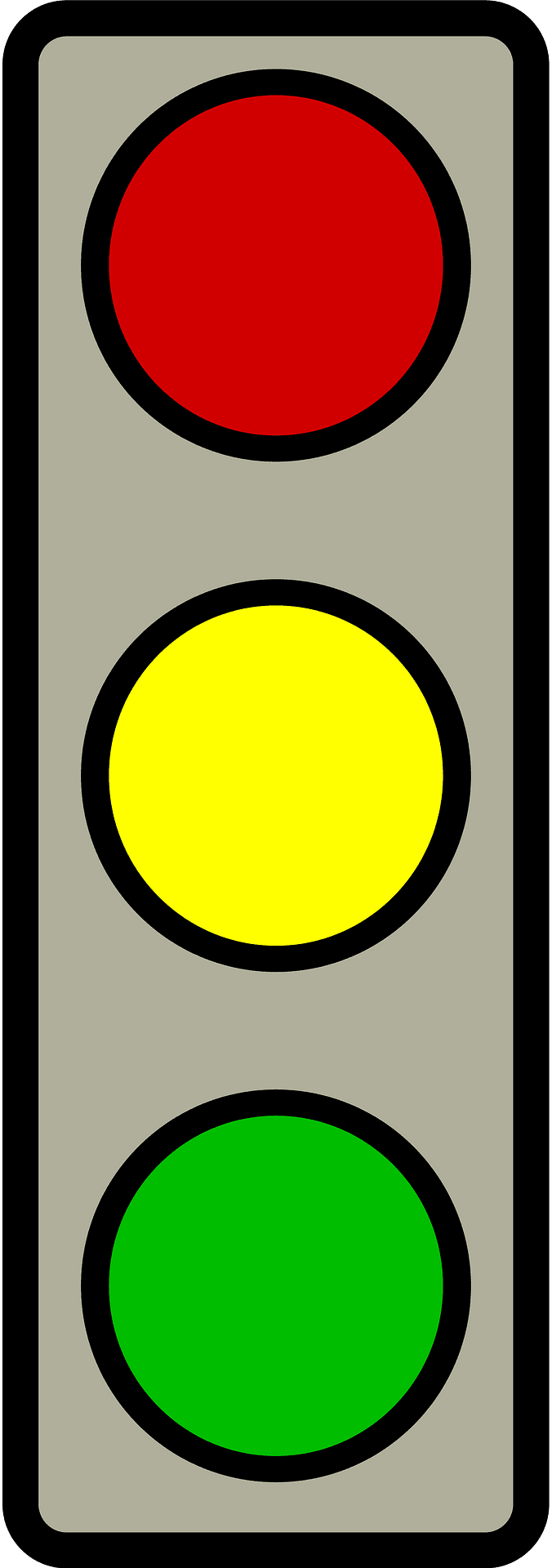 Stoplight vector clipart images