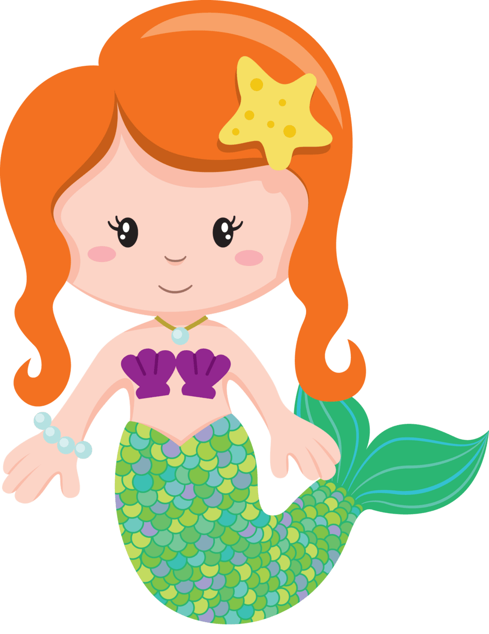 Mermaid tail prettymermaid clipart clip art