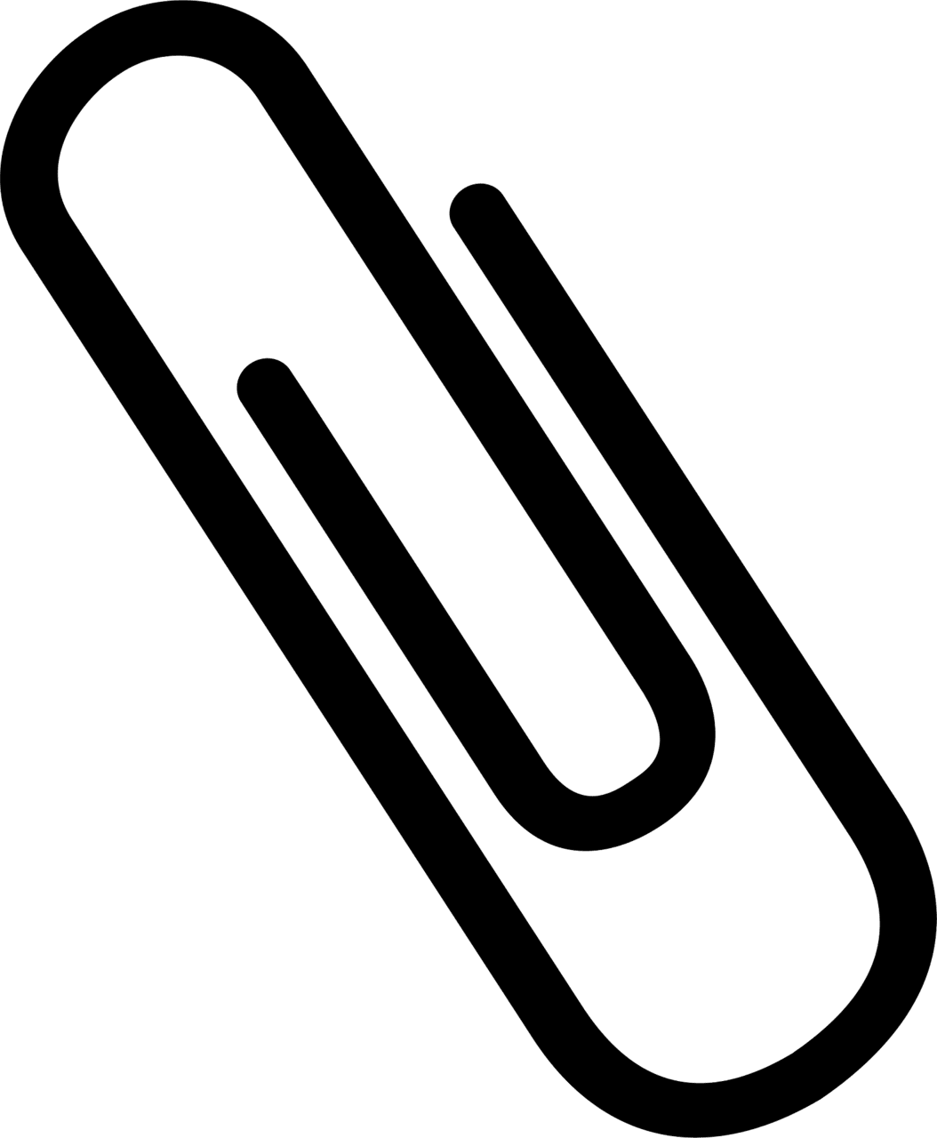 Paper clip vector clipart images 2