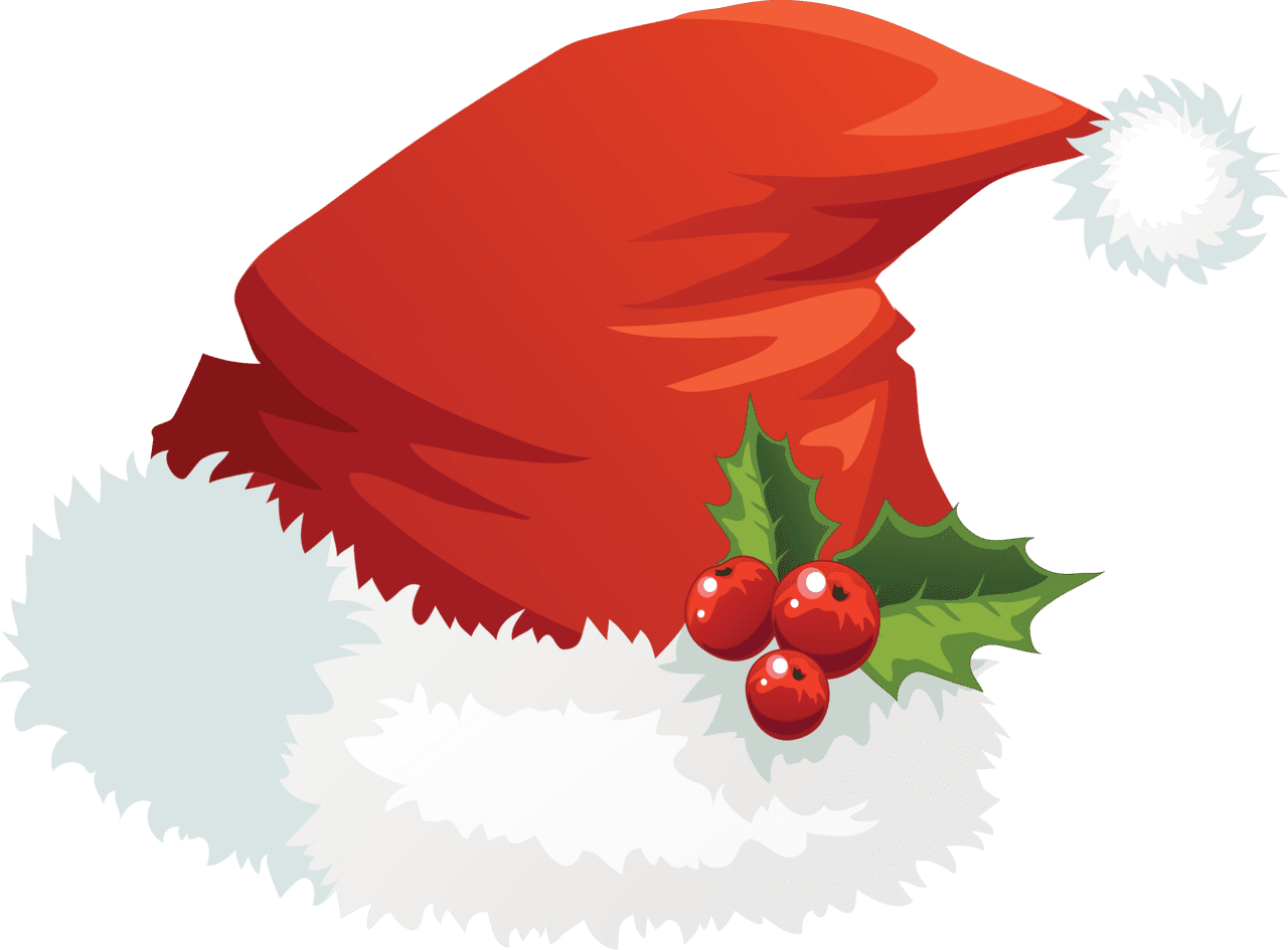 Santa claus hat image size clipart 2