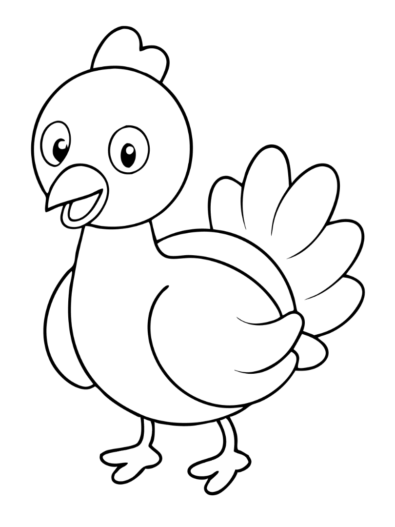 Turkey black and white baby clipart vector images neoclipart