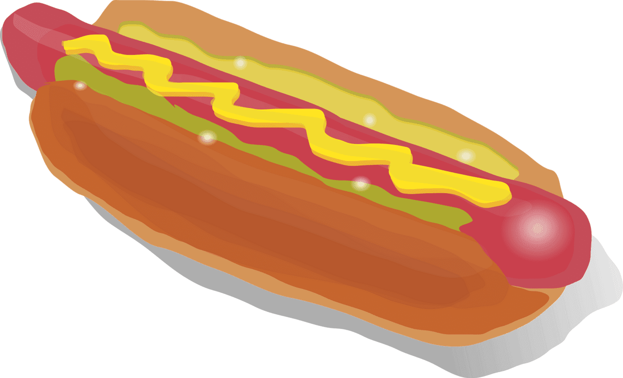 Hotdog hot dog vector clipart images