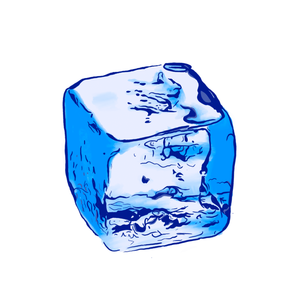 Ice cube cocktail mill clipart picture