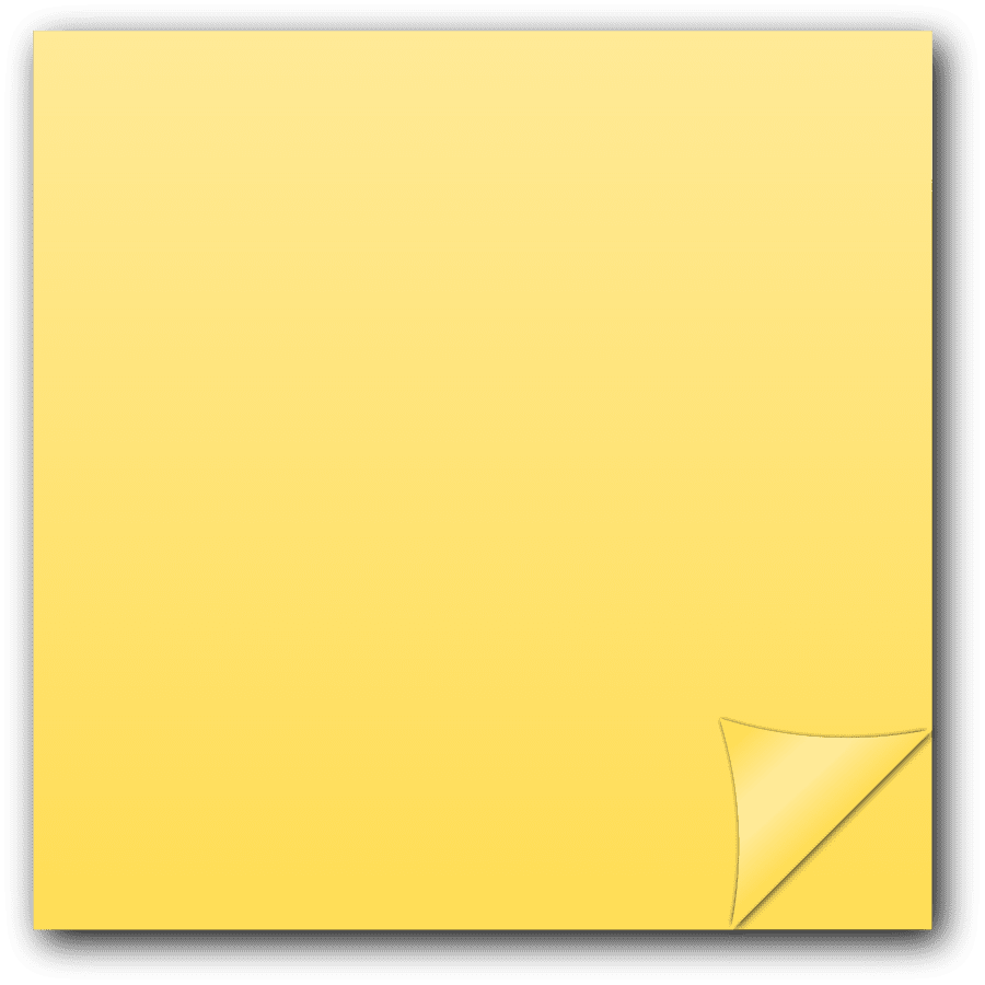 Post it note yellow sticky notes clipart background 2