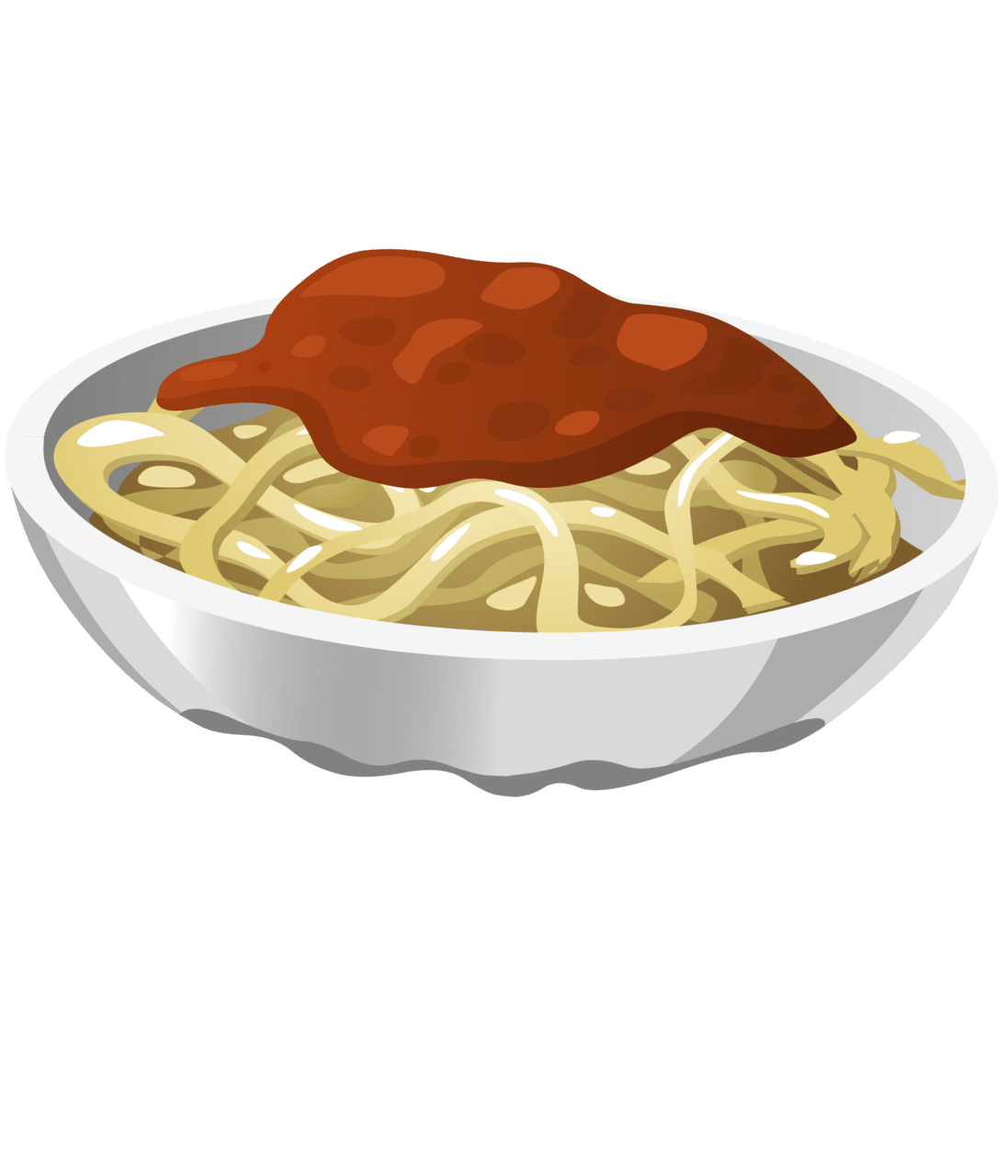 Tasty pasta vector clipart images